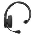 thumbnail image 3 of BlueParrott B450-XT Wireless Bluetooth Mono Headset with 96% Noise Cancellation Microphone & Padded Headband, Black, 3 of 10