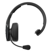BlueParrott B450-XT Wireless Bluetooth Mono Headset with 96% Noise Cancellation Microphone & Padded Headband, Black