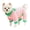Pink fourlegged clo, variant on AOOOWER Dog Pullover Vest for Medium Dogs for Winter Cartoon Bear Thick Plush Vest for Small Dog Sweatshirt Thick Coat Clothes Soft Winter Apparel