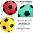 thumbnail image 2 of 4 Piece 2.7 Inch Latex Dog Toy Football Chew Fetch Throw Ball for Medium Dogs Interactive Play, 2 of 7