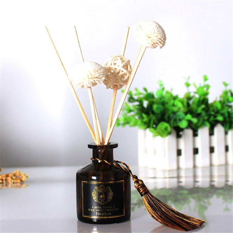 Dengmore Aromatherapy Diffuser Set Essential Oils Diffuser with Glass  Bottles 3pcs Rattan Sticks and Scented Oil 60ML and Plants Essential Oils  Crafts Decor 
