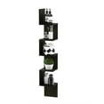 thumbnail image 4 of Furinno Rossi Contemporary 7.8" x 7.8" 5-Tier Espresso Floating Shelves, 4 of 6