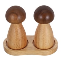 Greenadscape Hand Grinder for Kitchen Wooden Pepper Mill Base 1 Set