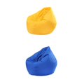 thumbnail image 1 of 2 Unids / Set Cubierta De Gran Tamaño Del De Haba Relleno, Silla Del Para Adultos 30x30x35 Pulgadas, 1 of 3