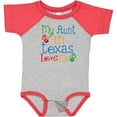 thumbnail image 3 of Inktastic My Aunt in Texas Loves Me Boys or Girls Baby Bodysuit, 3 of 5