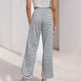 thumbnail image 4 of Women's Wide Leg Pants High Elastic Waisted in The Back Business Work Trousers Long Straight Suit Pants, 4 of 4
