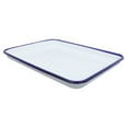 thumbnail image 4 of OUNONA Serving Tray Display Tray Enamel Tray Coffee Table Tray Bread Tray Appetizer Tray, 4 of 8