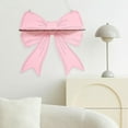 thumbnail image 4 of Gaiwos Pink Bow Shelves 11.8 inches, Wooden Floating Bow Shelves, Perfect for Perfect for Toys, Books & Stationery Display Decor, 4 of 6