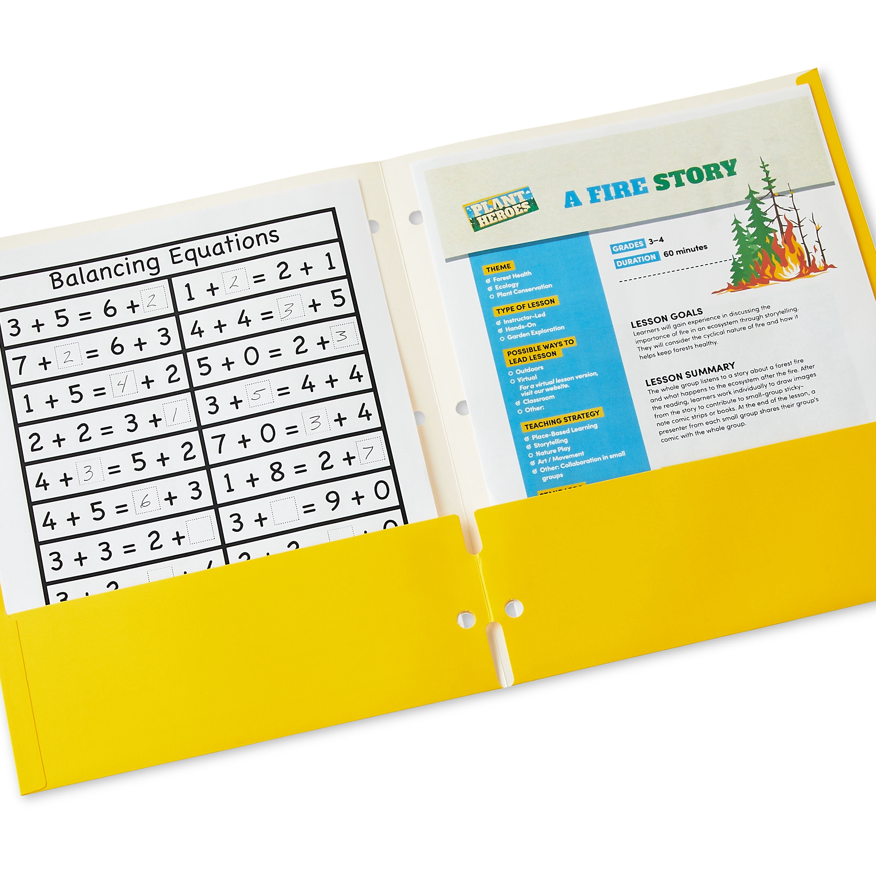 Pen+Gear 2-Pocket Paper Folders, Letter Size, Assorted Colors, 40-Count