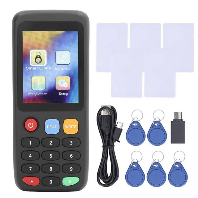 X7 NFC Card Reader, RFID Card Copier Duplicator for IC ID Card, Smart Card RFID Copier ID IC Color Screen Set 2
