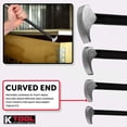 thumbnail image 5 of K Tool International Pry Bar Set, Lady Slipper Style; Ultra- Strength Heavy Duty Heat Treated Steel, Rolling Head Pry Bars (6", 12", 16", 20" sizes); KTI71600, 5 of 9