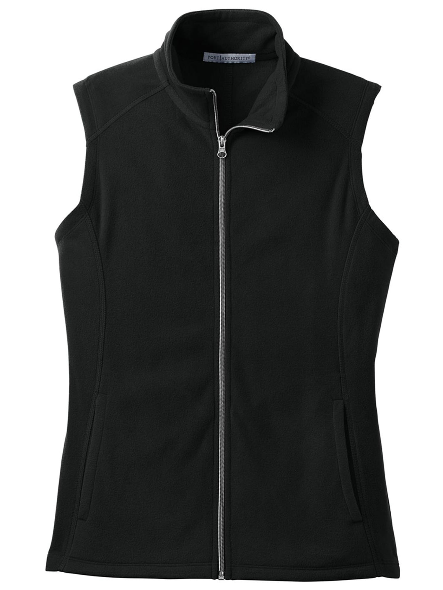 SeSe Code Women's Casual Zip Up Front Lightweight Fleece Vest with Pockets