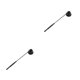 thumbnail image 4 of Extintor de velas Bearachild acero inoxidable mango largo Negro 2Conjunto, 4 of 6