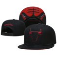 thumbnail image 2 of NBA Bulls nuevo sombrero adulto equipo de baloncesto sombrero protector solar visera al aire libre moda casual deportes sombrero a, 2 of 2