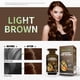 thumbnail image 3 of Herbishh Hair Color Shampoo 10 Sachet +1 Argan Hair Mask Pouch | 3 in 1 Hair Dye | PPD Free | Easy to Use | Gray Coverage | Travel Size | Available in 6 Colors | (Light Brown), 3 of 5