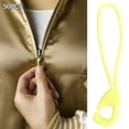 thumbnail image 3 of 50x Premium zipper tag pulls Nylon Cord Zipper Extension for Luggage Purses Backpacks , Fluorescent Yellow, 3 of 7