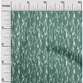 thumbnail image 2 of oneOone Rayon Dark Teal Green Fabric Abstract Sewing Craft Projects Fabric Prints By Yard 56 Inch Wide, 2 of 5