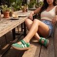 thumbnail image 3 of Tryards Sneakers for Women Comfortable Casual Walking Shoes Lightweight Slip on Footwear Women's Fashion Retro Sneakers, 3 of 7