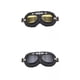 thumbnail image 1 of 2 gafas de moto estilo piloto para medio casco, bicicleta, scooter, ATV gris y amarillo, 1 of 9
