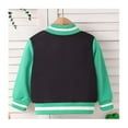 thumbnail image 5 of Zwiiyzr 9M-4T Baby Clothes Boys' Bomber Jacket Full Zip Cozy Boys Outerwear Jackets Green, 5 of 7