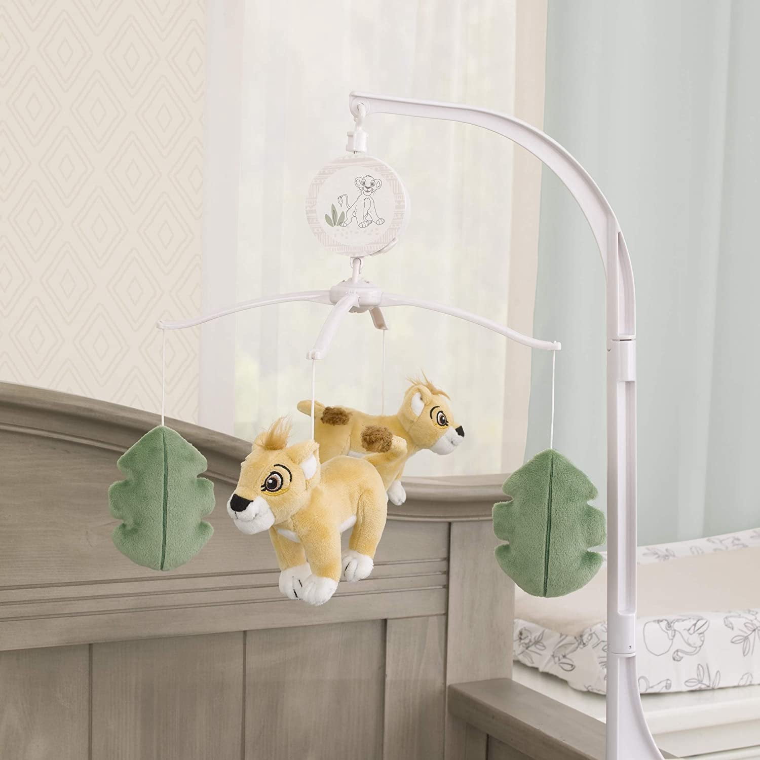 Disney Lion King Leader of the Pack Plush Simba Musical Mobile