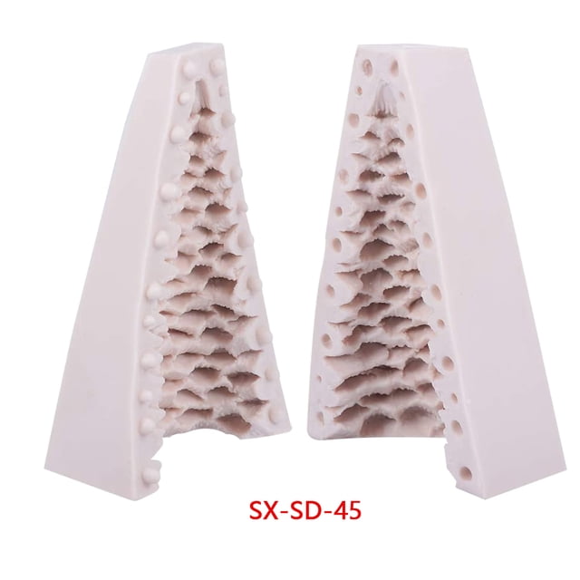 Inteprter Molde para decoración de tartas de Mousse de árbol de Navidad, aromática DIY, utensilios para hornear Herramientas y accesorios para hornear No.03 Inteprter HA002642-03