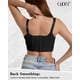 thumbnail image 5 of Bra QDN Underwire Push Up de cobertura total, color negro, 5 of 8