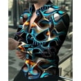 thumbnail image 1 of Camisa de manga larga con estampado de tótem retro informal para hombre, camisa de manga larga con arte abstracto, camisas con botones para exteriores, camisetas de moda para hombre, 1 of 6