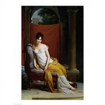 Portrait of Madame Recamier Poster Print by Francois Gerard - 24 x 36 in. - Large