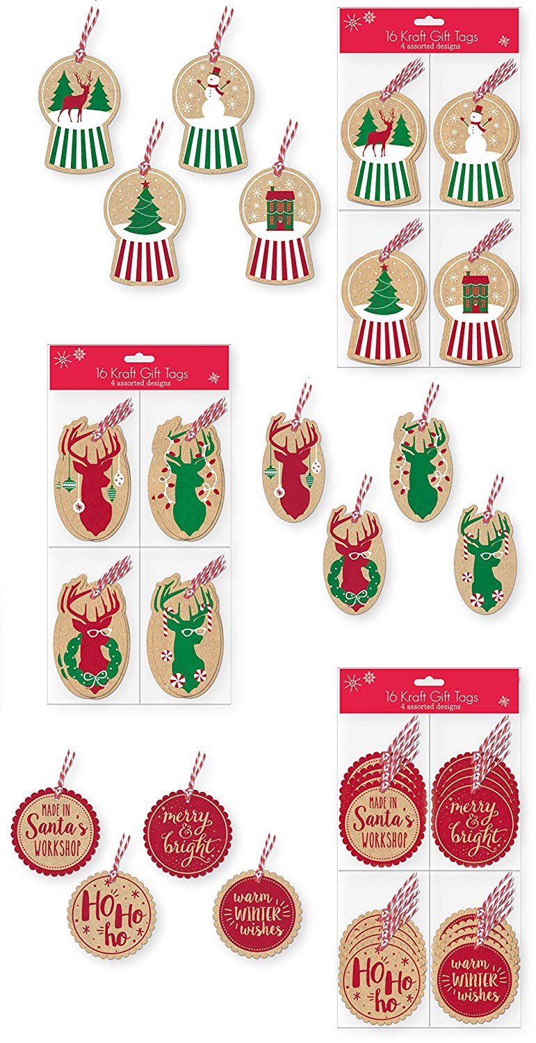 Walmart Christmas Gift Tags 