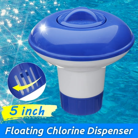 5 inch Swimming Pool Spa Chlorine Bromine Chemical Tablet Dispenser Pill