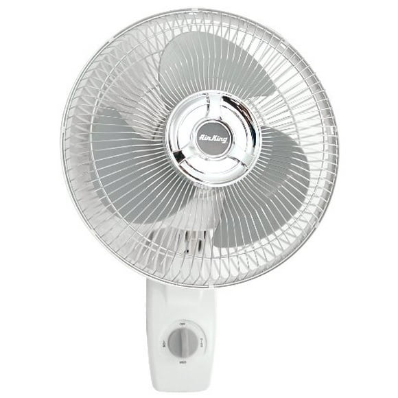 Air King 9012 Commercial Grade Oscillating Wall Mount Fan, 12-Inch