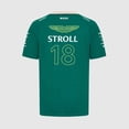 thumbnail image 2 of Aston Martin F1 Team Mens Driver Lance Stroll Driver T-Shirt Green 2024, 2 of 2