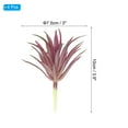 thumbnail image 2 of Uxcell Plantas Suculentas Artificiales Pequeñas Plantas Falsas Suculentas Sin Maceta Burdeos Paquete de 4, 2 of 5