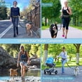 thumbnail image 5 of Reflective Elastic Sports Fanny Pack Dog Leash Set Traction Rope Pet Dog Running Belt Elastic Hands Free Jogging Pull Dog Leash, 5 of 5