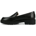 thumbnail image 6 of Journee Womens Erika Medium and Wide Width Comfort System Slip On Loafer, 6 of 9