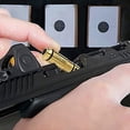 thumbnail image 3 of Cartucho de entrenamiento infrarrojo de 9 mm con juntas tóricas de repuesto Bomba de entrenamiento infrarroja de cabeza plana para entrenamiento con fuego seco Localizador de puntería de disparo de simulación LD, 3 of 8