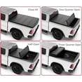 thumbnail image 3 of TPA Hard Quad-Fold Truck Bed Tonneau Cover Fits for 2007-2026 Toyota Tundra 5.5 FT (67") Bed Fleetside (Not for Stepside) Waterproof, Guard Against Theft, w/o Trail Special Edition Storage Boxes, 3 of 8