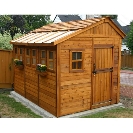 Outdoor Living Today SSGS812 Sunshed 8 x 12 ft. Garden Shed