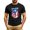 Black, variant on Men American Flag Print Short Sleeve T-Shirt, Casual Graphic Tee for Summer Spring Autumn Holiday Daily Wear(Blue,XL)