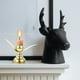 thumbnail image 2 of Candelabro vintage de hierro fundido, candelabro decorativo, luz de vela, soporte de vela cónico para cena, 2 of 5