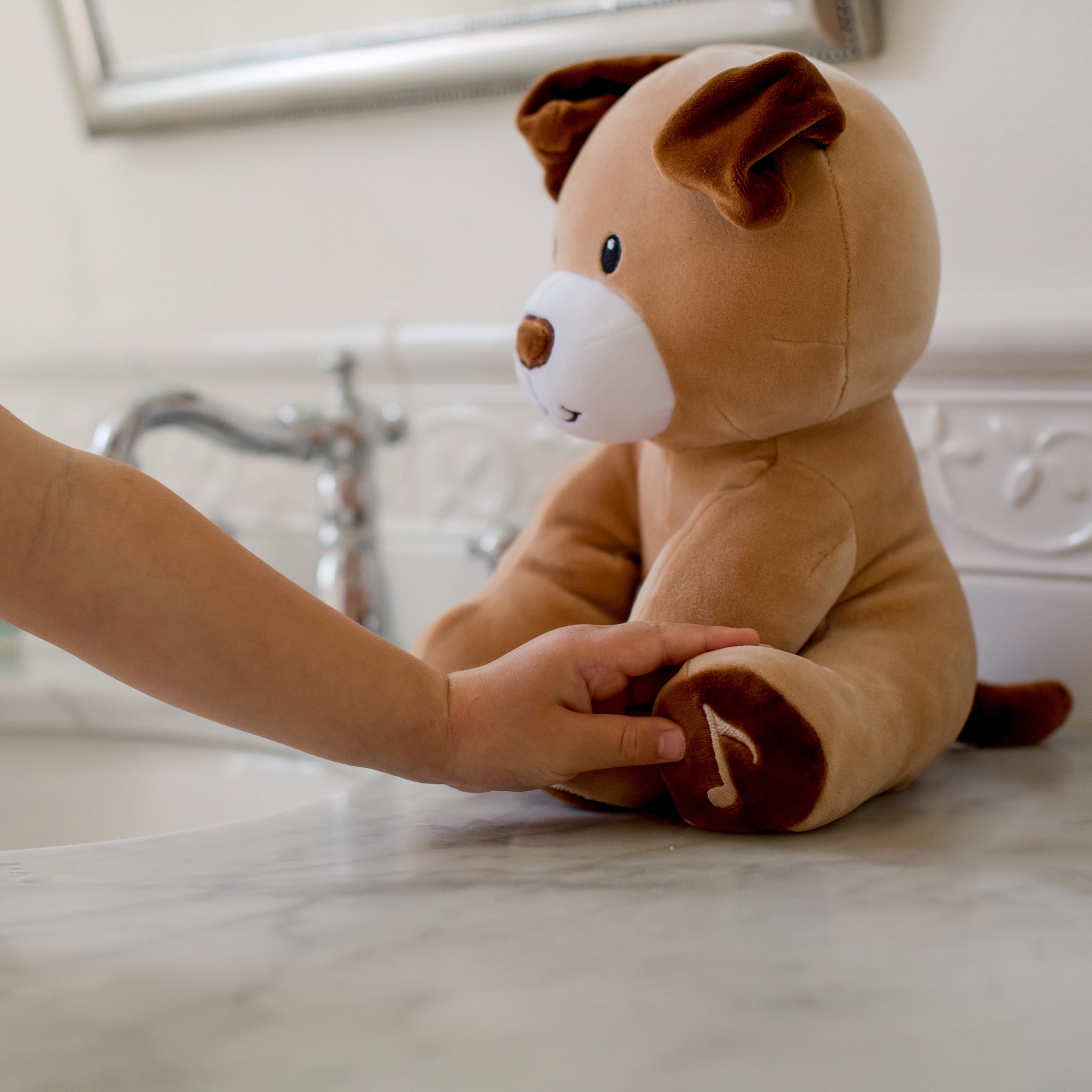 Animal Adventure® Wellobeez™ Antimicrobial Musical Clean Crew™ Dog Plush Bundle