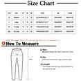 thumbnail image 3 of Capri Pants for Women, Xunlbb Women's High Waist Broad Leg Pants Pants Baggy Casual Cropped Trousers Pants(Navy,M), 3 of 6