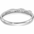 thumbnail image 5 of 14K White Gold Complete Diamond Trio Ladies Wedding Band (Size 7) Made In India -Jewelry By Sweet Pea, 5 of 10