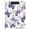 Lavender-colored Butterfly Pattern, variant on A4 Double Clip File Folder 18.9x12.6in Clipboards Foldable Binder Holds 80 Sheets Project Folder for Office, Home Neon Butterfly