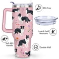 thumbnail image 3 of Insulated Dog Lover Tumbler for Women - 40oz Leakproof Travel Mug with Handle & Straw - Cute Puppy Gift Coffee Cup, 3 of 7