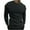 Black, variant on Wyobmus Mens Long Sleeve T-Shirt Slim Fit Crewneck Pullover Lightweight Soft Base Shirt Top Olive Green