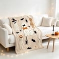 thumbnail image 6 of Halloween Flannel Throw Blanket, 39.4 x 59.06 Inch Festive Printed Thanksgiving Blanket for Sofa Couch Bed Bedroom Living Room Decor, 6 of 6