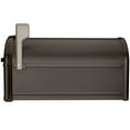 thumbnail image 4 of Architectural Mailboxes 5593RZ-CG Hillsborough Post Mount Mailbox - Rubbed Bronze - Large, 4 of 6