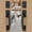 Black-1-Double Door Handleset, variant on Black 1 Deadbolt Set Front Door Handle
